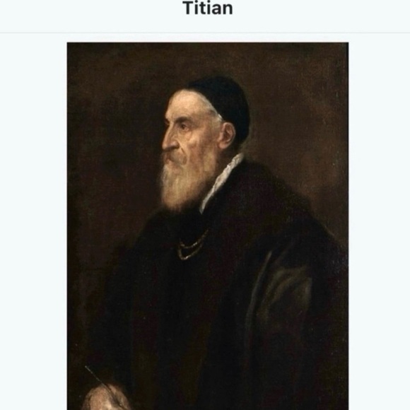 TITIAN Italy Artist MAN WITH THE GLOVE Art Print Original 1900 Vintage Boston MA - Picture 6 of 6